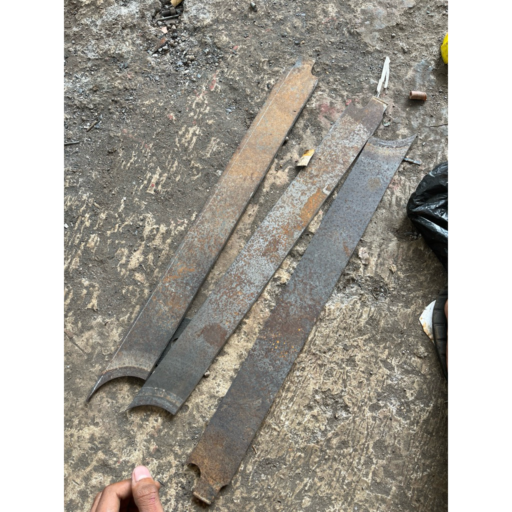 gergaji batu potongan/somel batu panjang 43cm