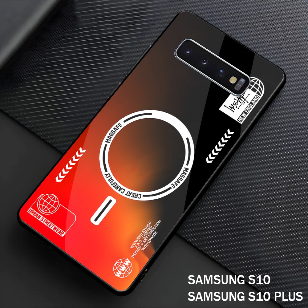 Softcase Kilau Glass Hp Terbaru Samung S10 PLUS I S10 silikon Hp Samsung S10 PLUS I S10 Case Mewah M