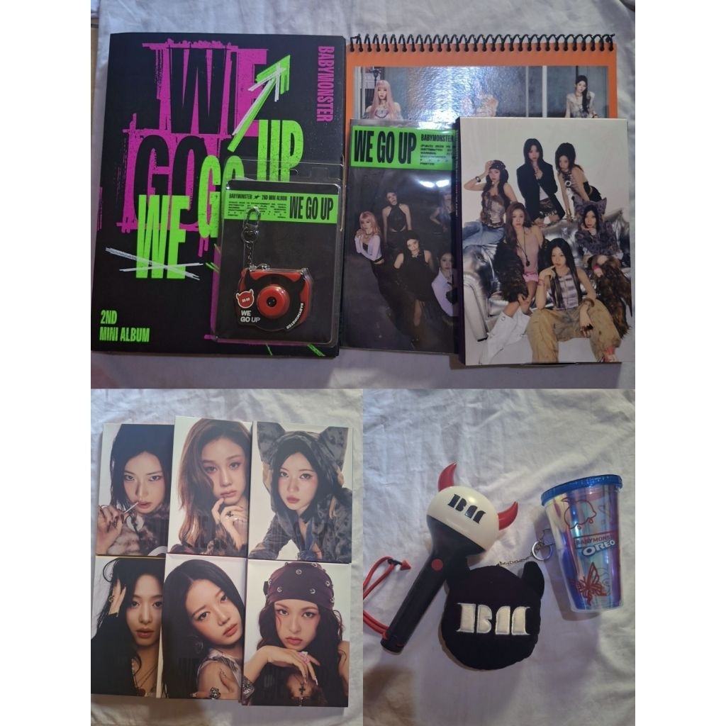 BABYMONSTER we go up album merch drip sheesh album only(unsealed)