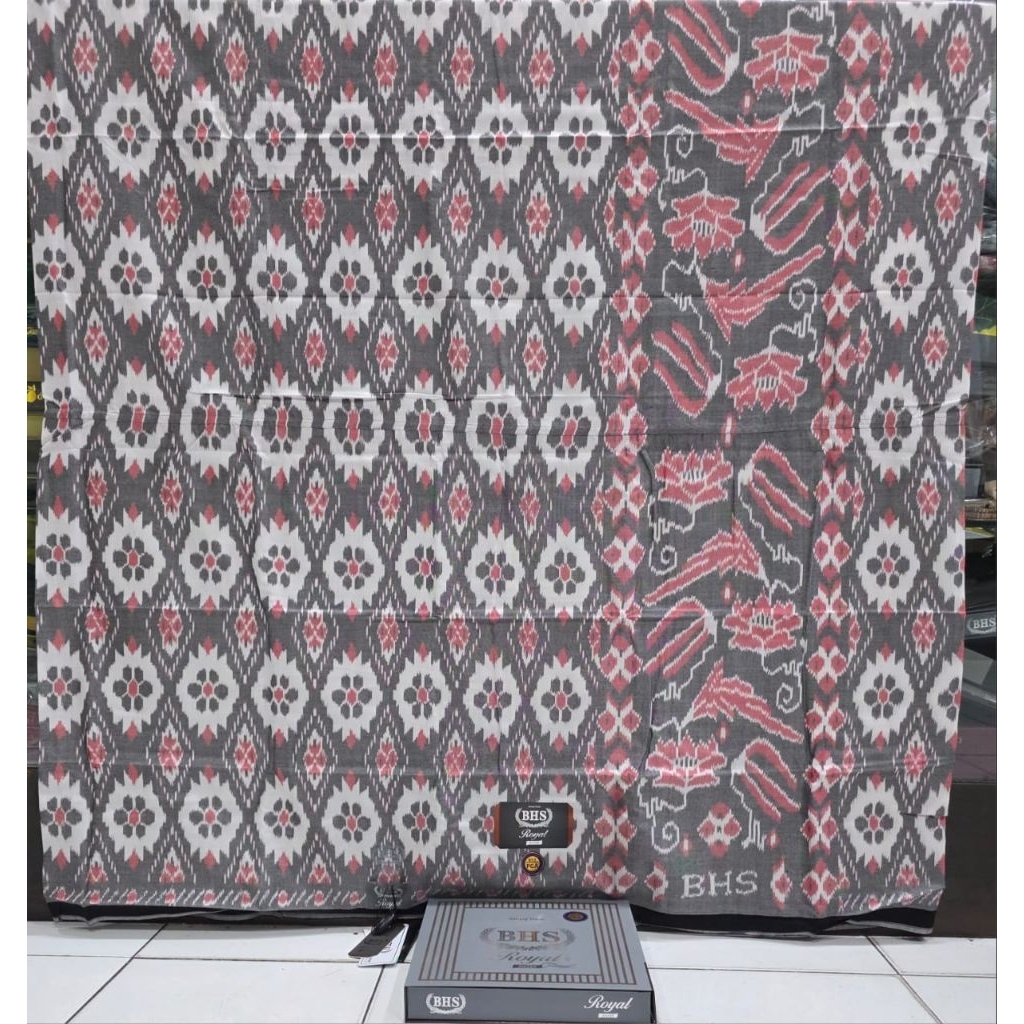 Sarung BHS Royal Goyor Motif PKA PGA Mix Silver