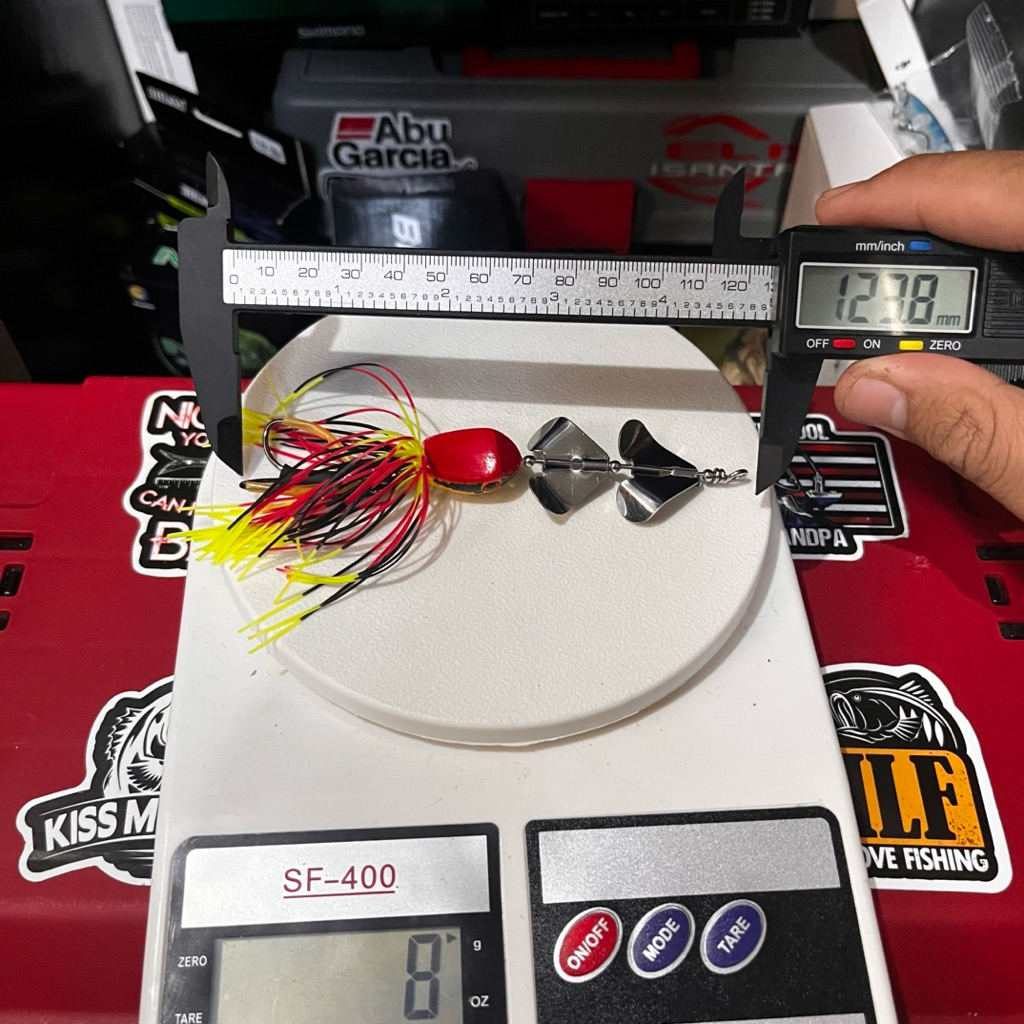 Umpan toman propeller slaterbait buzzbait