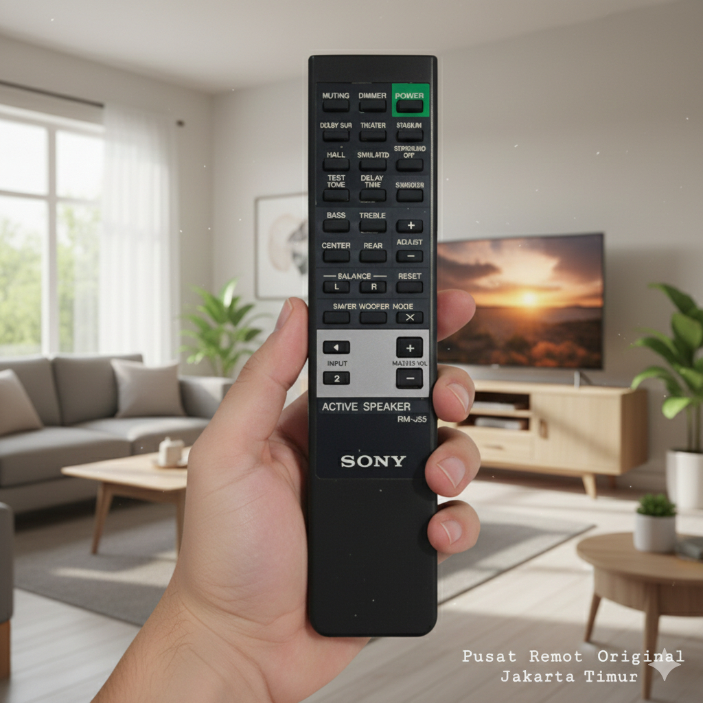 REMOTE REMOT DVD ACTIVE SPEAKER SONY RM-J55 ORIGINAL