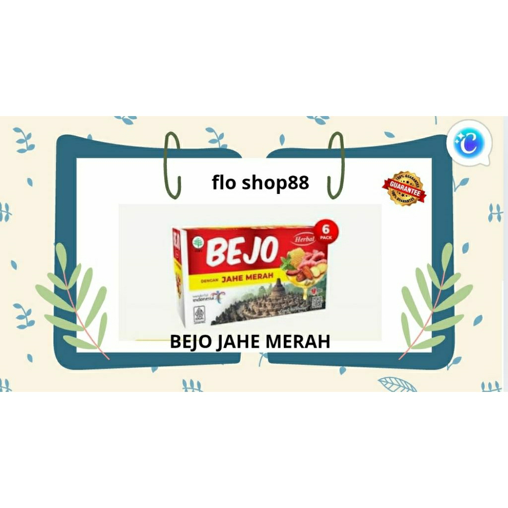 BEJO JAHE MERAH / BEJO JAHE MERAH 12 SACHET / BEJO JAHE MERAH 1 BOX / BEJO JAHE MERAH ISI 6 / BEJO J