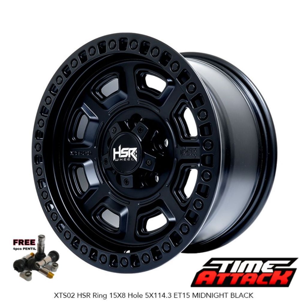 Velg Mobil Mitsubishi L300 Ring 15 HSR WHEEL Tipe Xts02 Velg Hsr R15