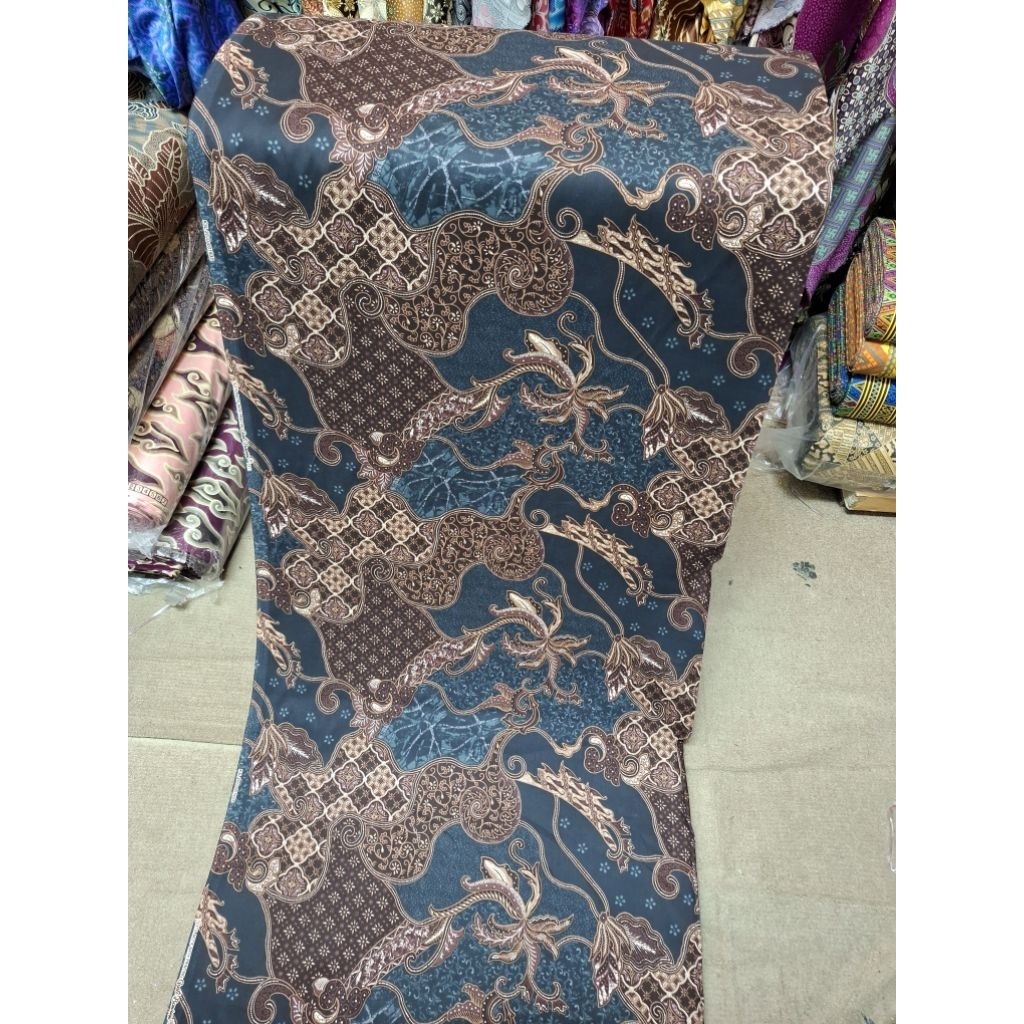 Kain batik katun 100% gusti buwono printing // bahan batik katun exclusive gusti buwono original // 