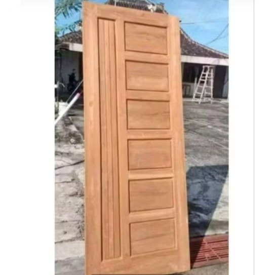 1 set pintu kayu kamper + 2 set jendela gandeng2+ 3 Lubang angin