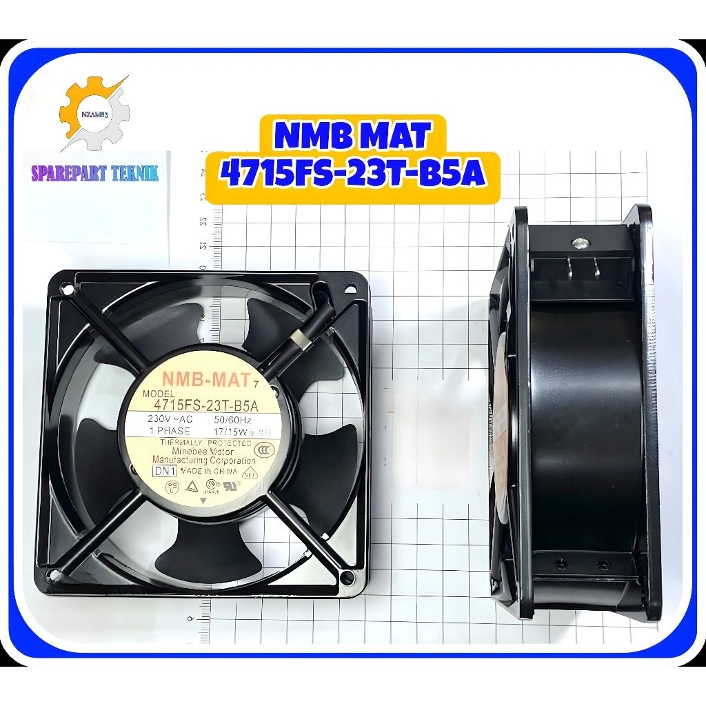Fan NMB MAT 4715FS-23T-B5A 230V AC 50/60Hz 09/08A