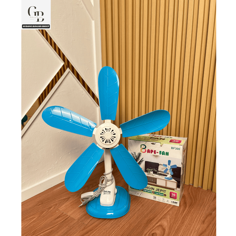 KIPAS ANGIN JEPIT 2 MINI FAN KIPAS ANGIN DINDING MINI FAN 5 BALING BAPE FAN 20 watt / 30watt