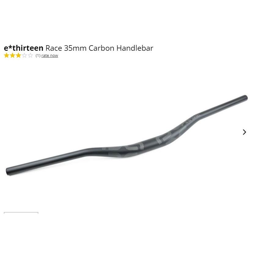 E*THIRTEEN BASE 35 x 800 RISE 20 CARBON Handlebar Stang Sepeda MTB E13 ETHIRTEEN E THIRTEEN E-THIRTE