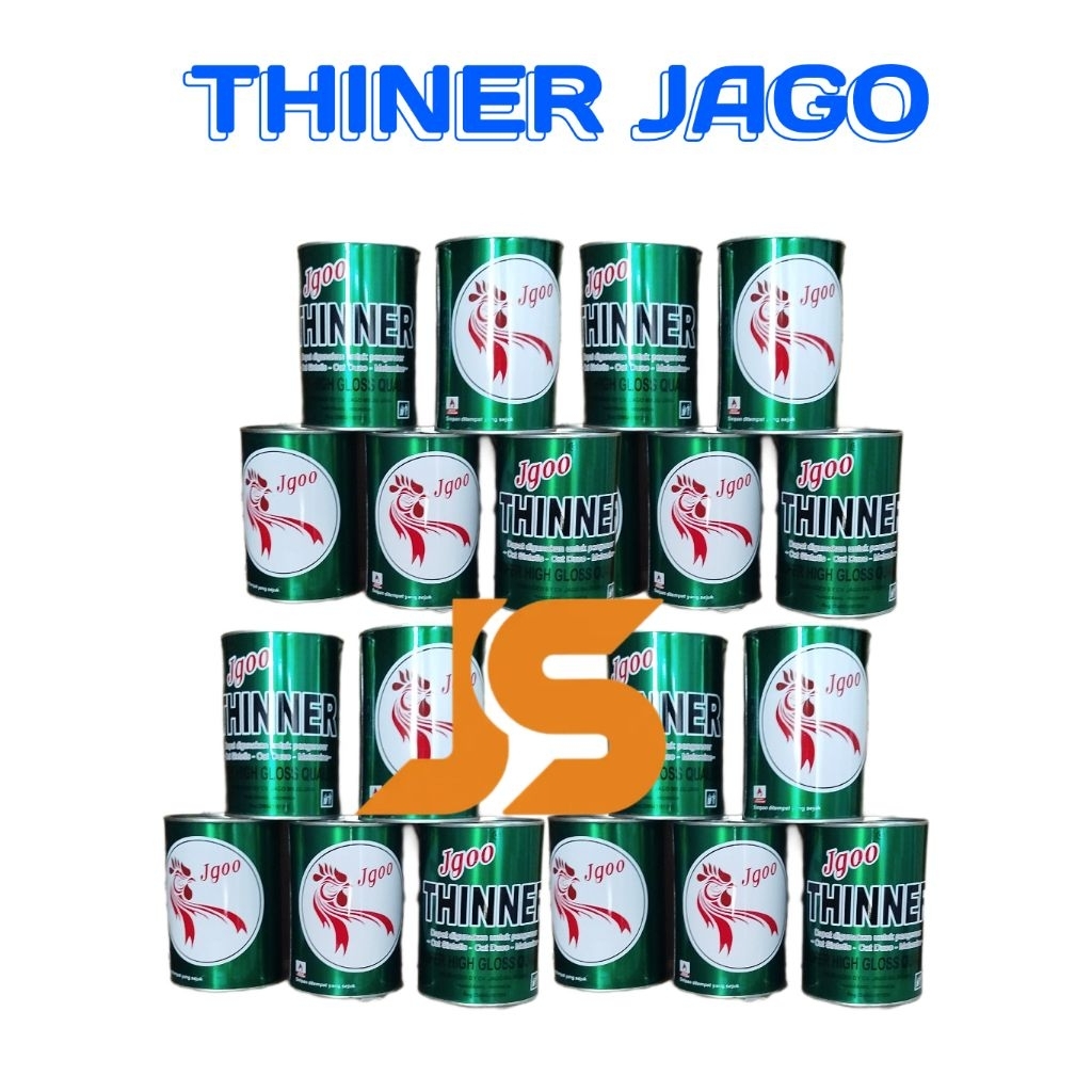 1 kaleng THINER CAP JAGO TINER TENER KALENG THINER CAT
