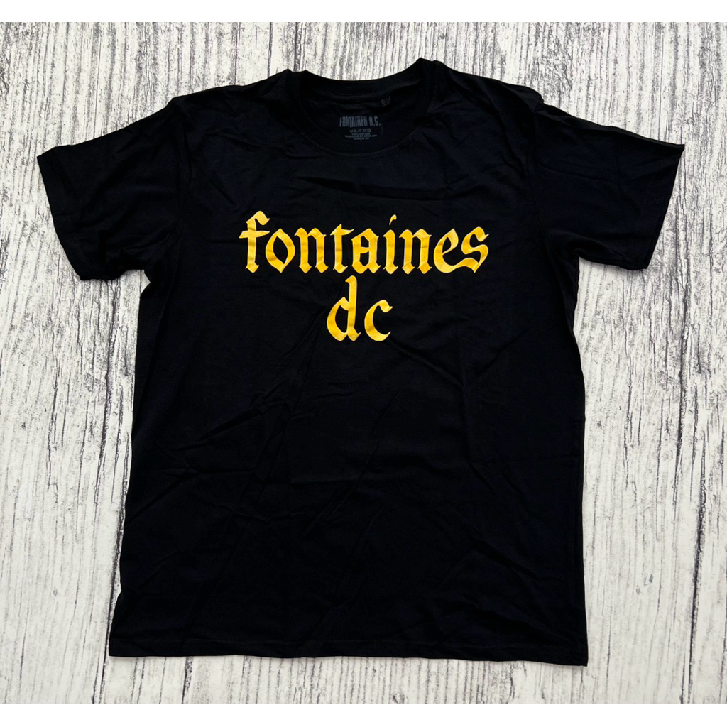 Kaos T-Shirt Band Fontaines DC - Logo Official Merchandise