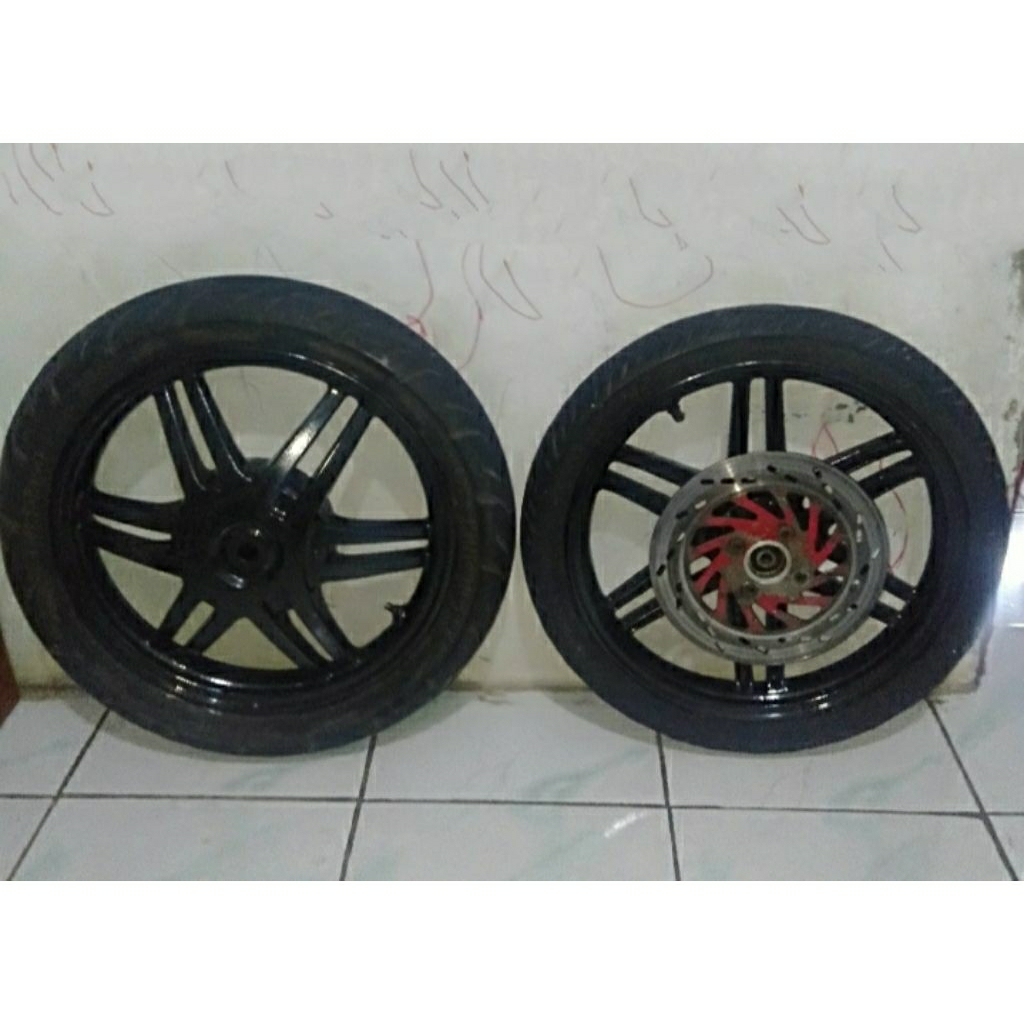 velg depan belakang suzuki spin 125