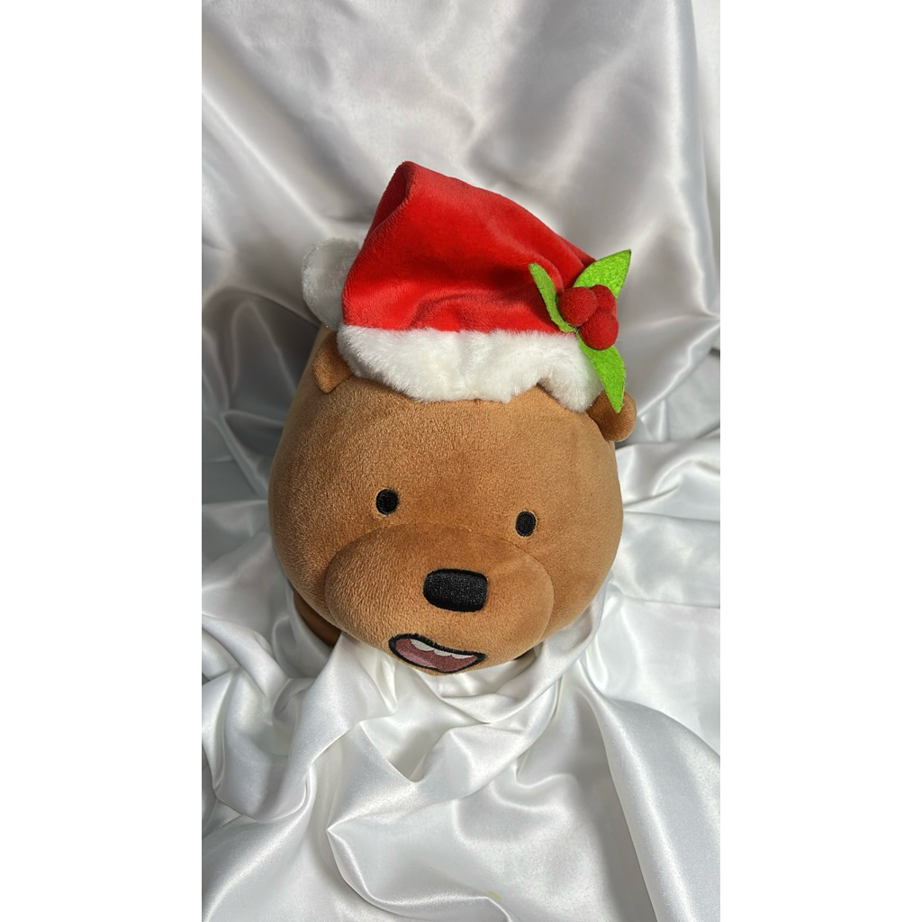 Boneka we bare bear grizzly Plush miniso