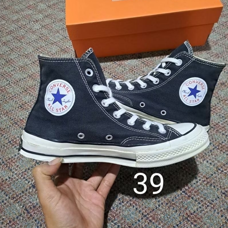 Converse 70s Hi Black Non Egret classic Original