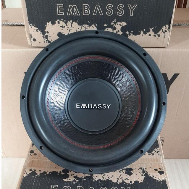 Subwoofer 12'' inch Double Coil EMBASSY 1202J Subwoofer EMBASSY 1202 Subwoofer EMBASSY ES-1202J