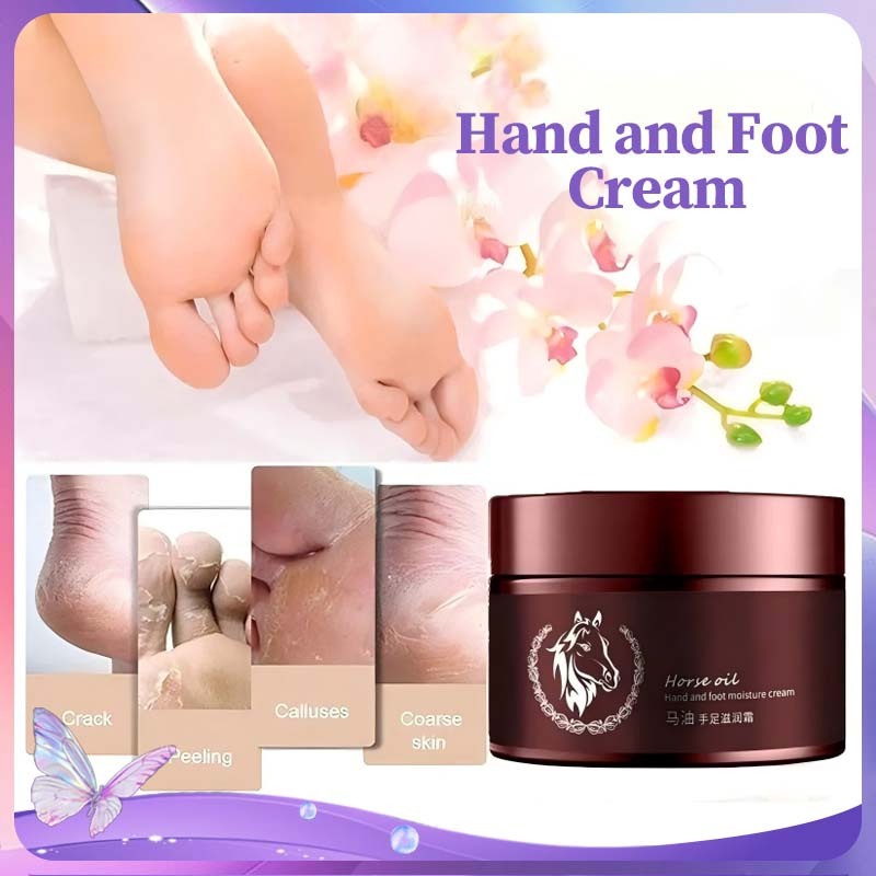 110g Foot Cream Kaki Pecah Pecah Foot Care Cream Horse Oil Hand And Foot Horse Oil Moisturizing Hand