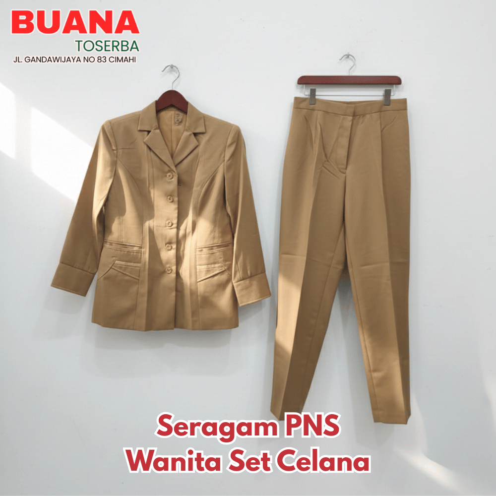 Seragam PNS Wanita Rok & Celana