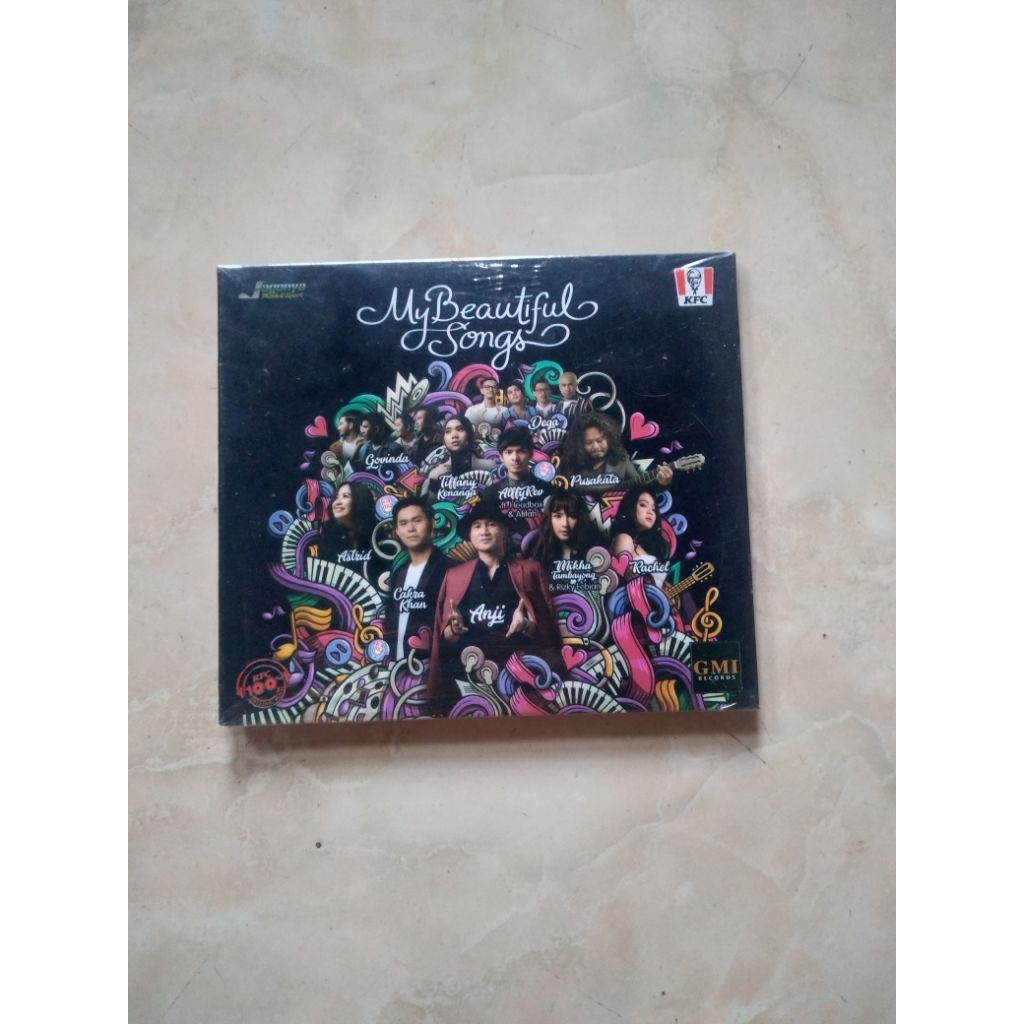 cd musik cd band MY BEAUTIFUL SONGS indonesia