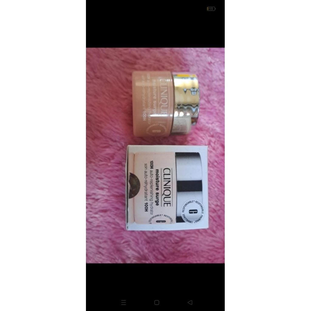 clinique moisturizer preloved