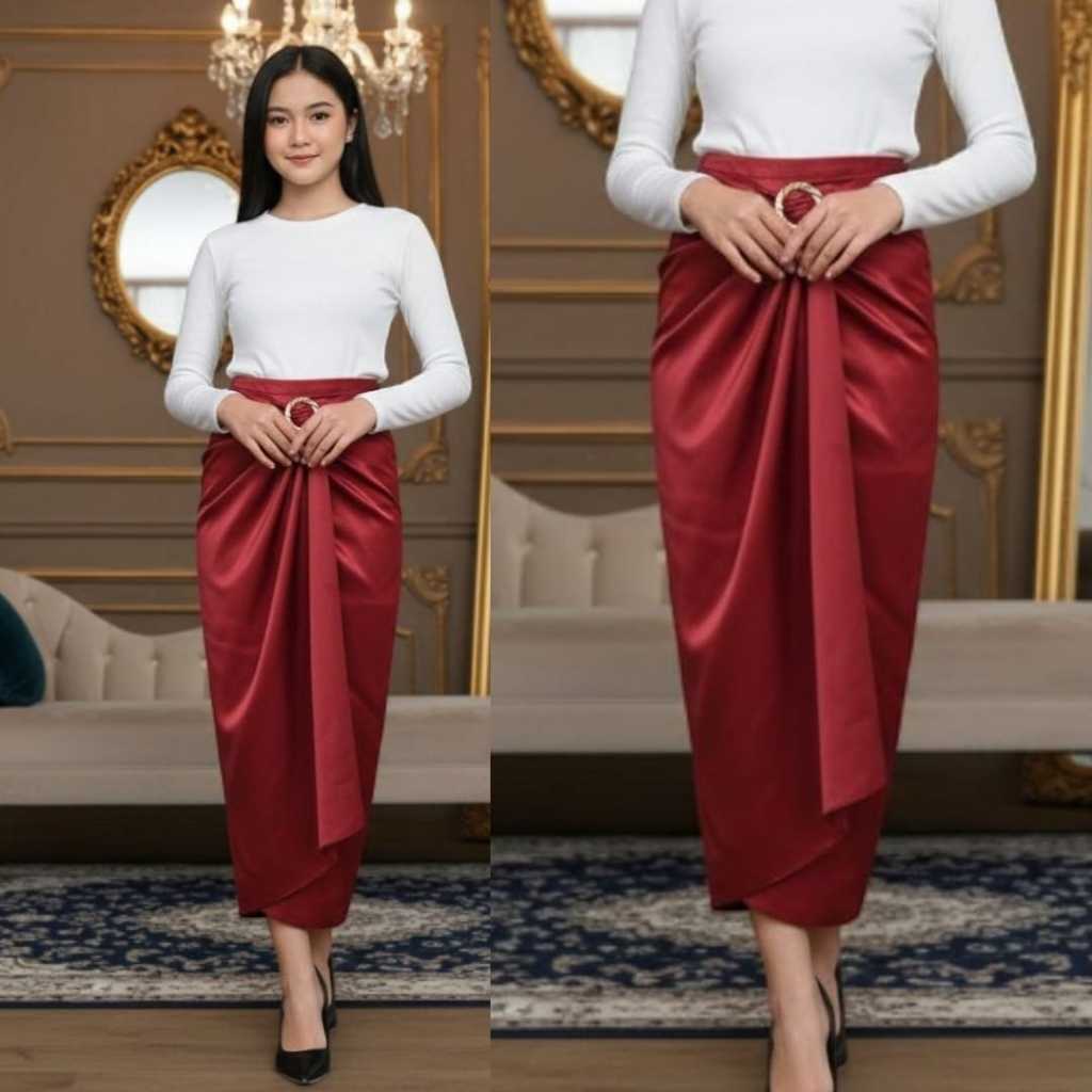 ROK LILIT POLOS VELVET SATIN FREE RING / ROK LILIT POLOS VELVET SATIN FREE RING/ROK LILIT POLOS VELV