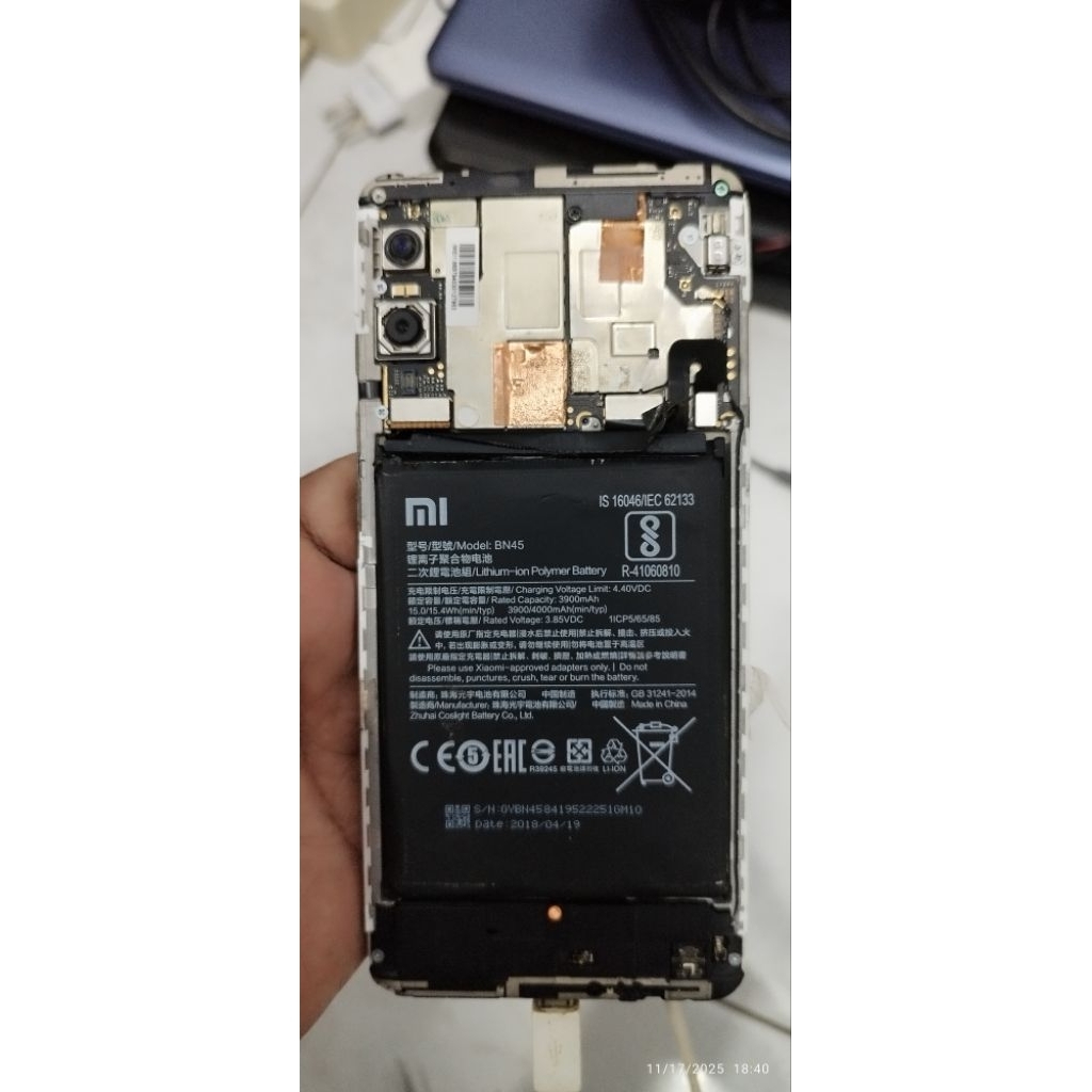 Mesin Xiaomi Redmi Note 5 pro 4/64