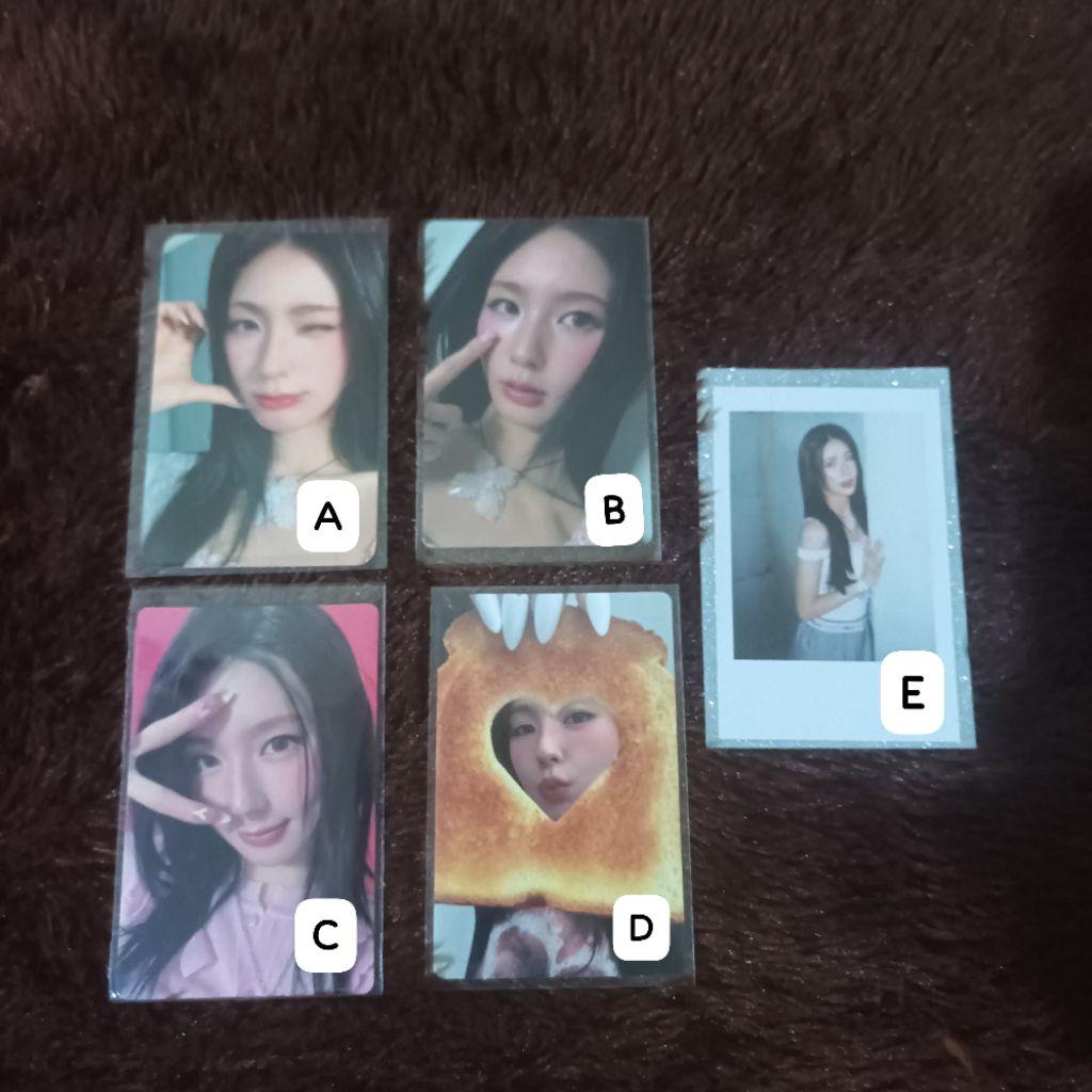 photocard official miyeon idle my lover album
