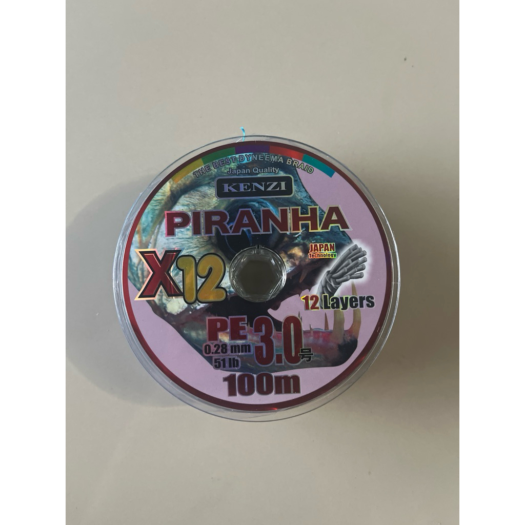 PE kenzi Piranha X12 100M CONNECTING