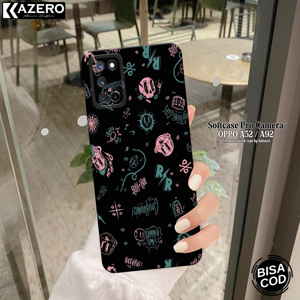 Softcase Hp OPPO A52 / A92 Terbaru Fashion Case Aesthetic Case OPPO A52 / A92 Silikon Pro Camera Cas