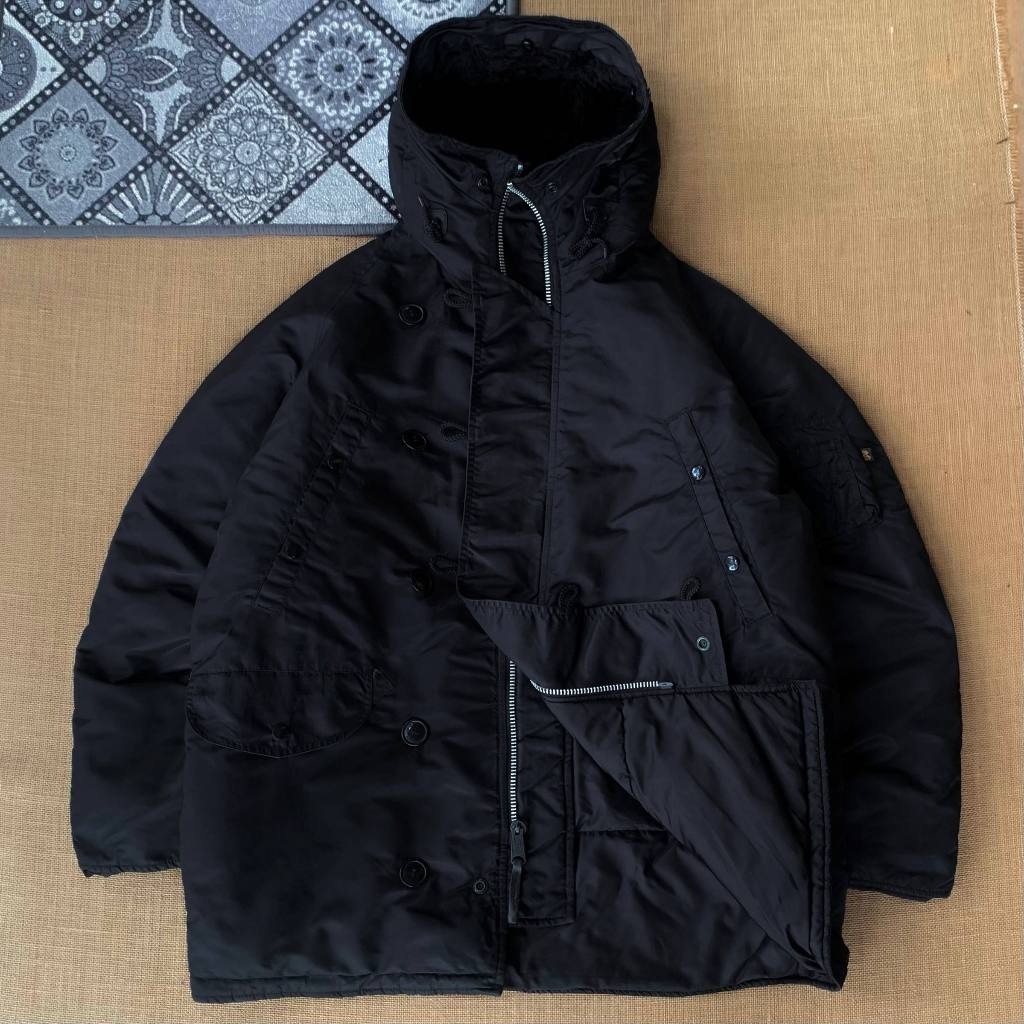 jaket Alpha Industries N3B size L (seperti baru) 100% original 131225Y