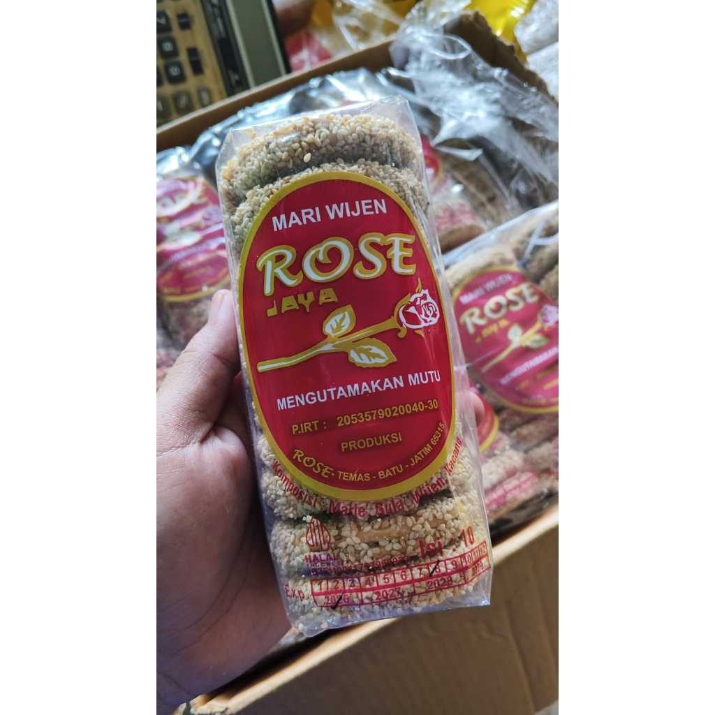 Marie Wijen / Biskuit Wijen ROSE 1pack Isi 10biji