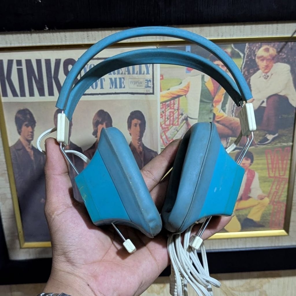 Headphone Headphones Headset Vintage Retro Jadul TELEX 510