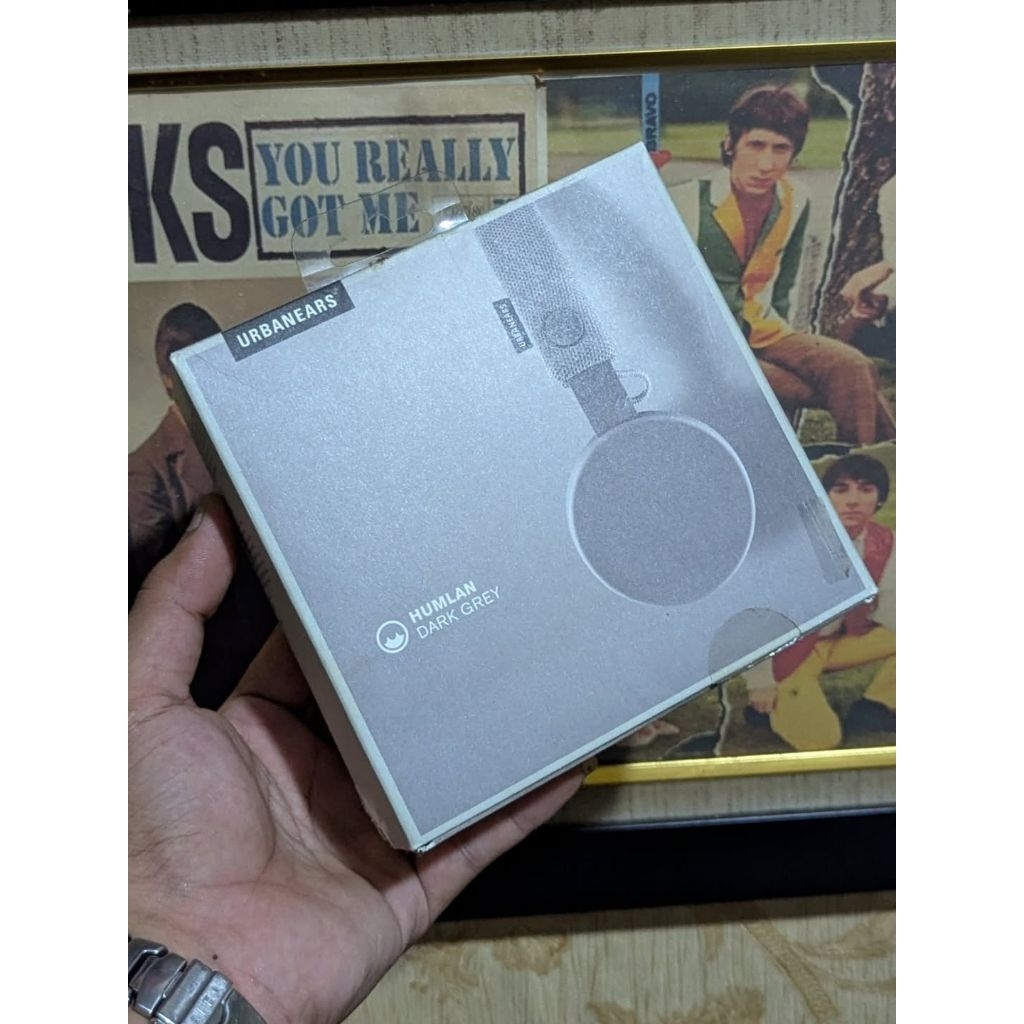 Headphone Headphones Headset Urbanears Humlan Grey Color