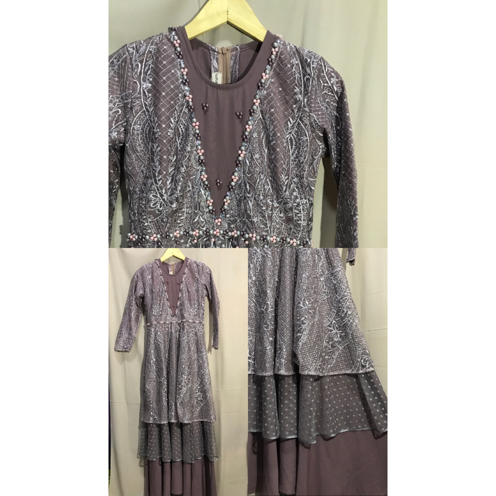 eldiza by anne preloved gaun wisuda/ akad nikah/ pesta