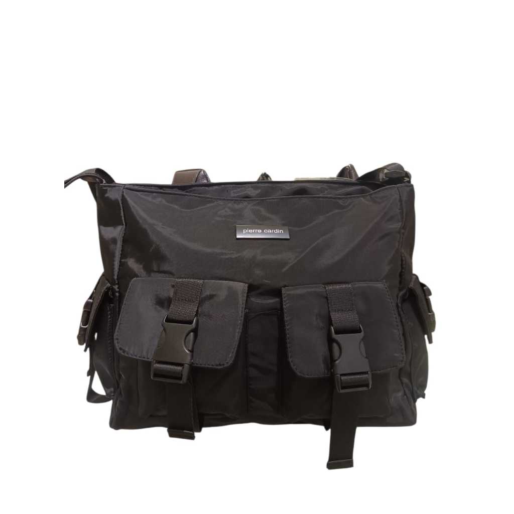 Pierre Cardin tas selempang pria 9112835301BLA