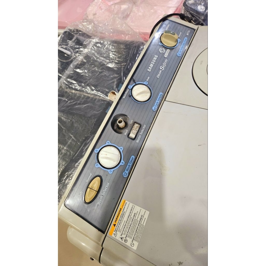 MESIN CUCI TABUNG 2 SAMSUNG 8KG SEKEN