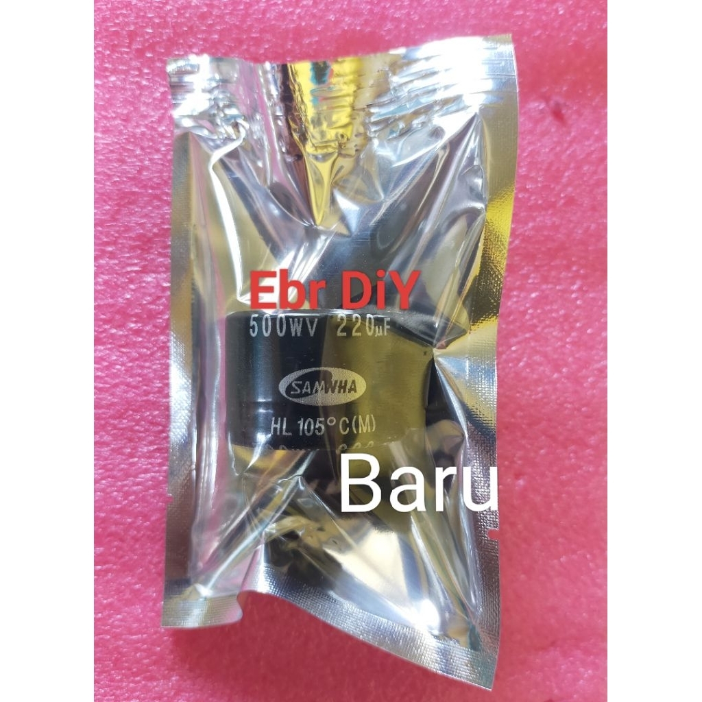 500wv 220uf  Elko modul freezer lg inverter  500v 220uf  Elko modul freezer lg 6 rak  Elco modul fre