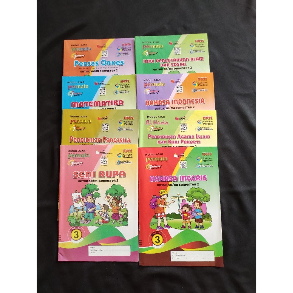 LKS Kelas 3 SD Semester 2 Kurikulum Merdeka Permata