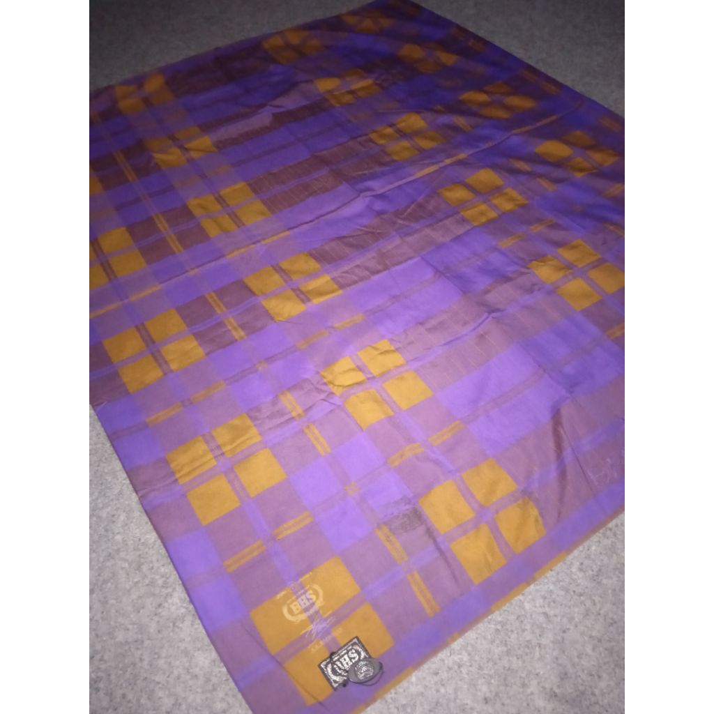 bhs kdt coklat full sutra silver second bagus