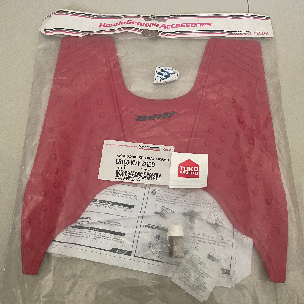 Aksesoris Karpet Merah Maroon Beat Karbu Original AHM