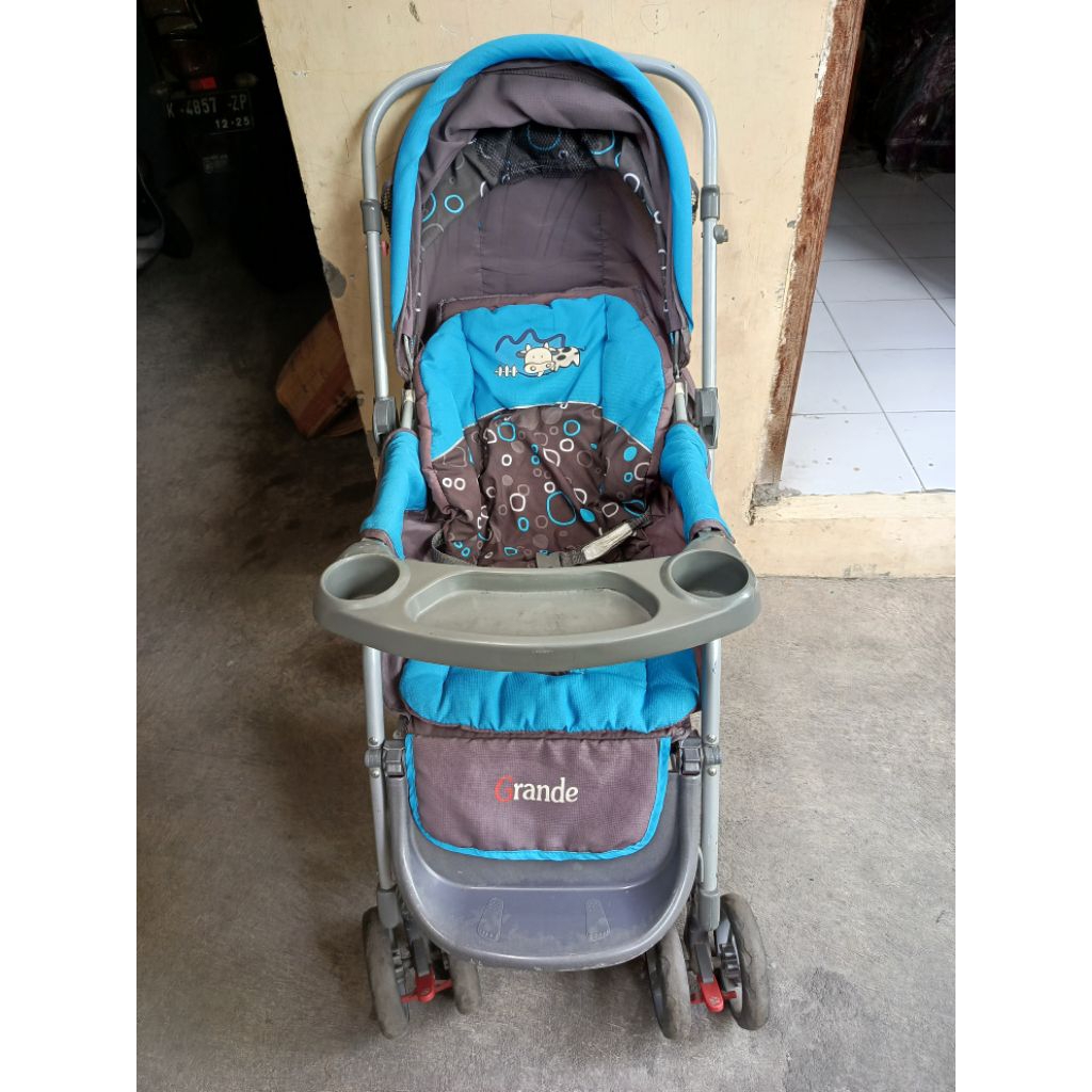 stroller pliko grande bekas second preloved