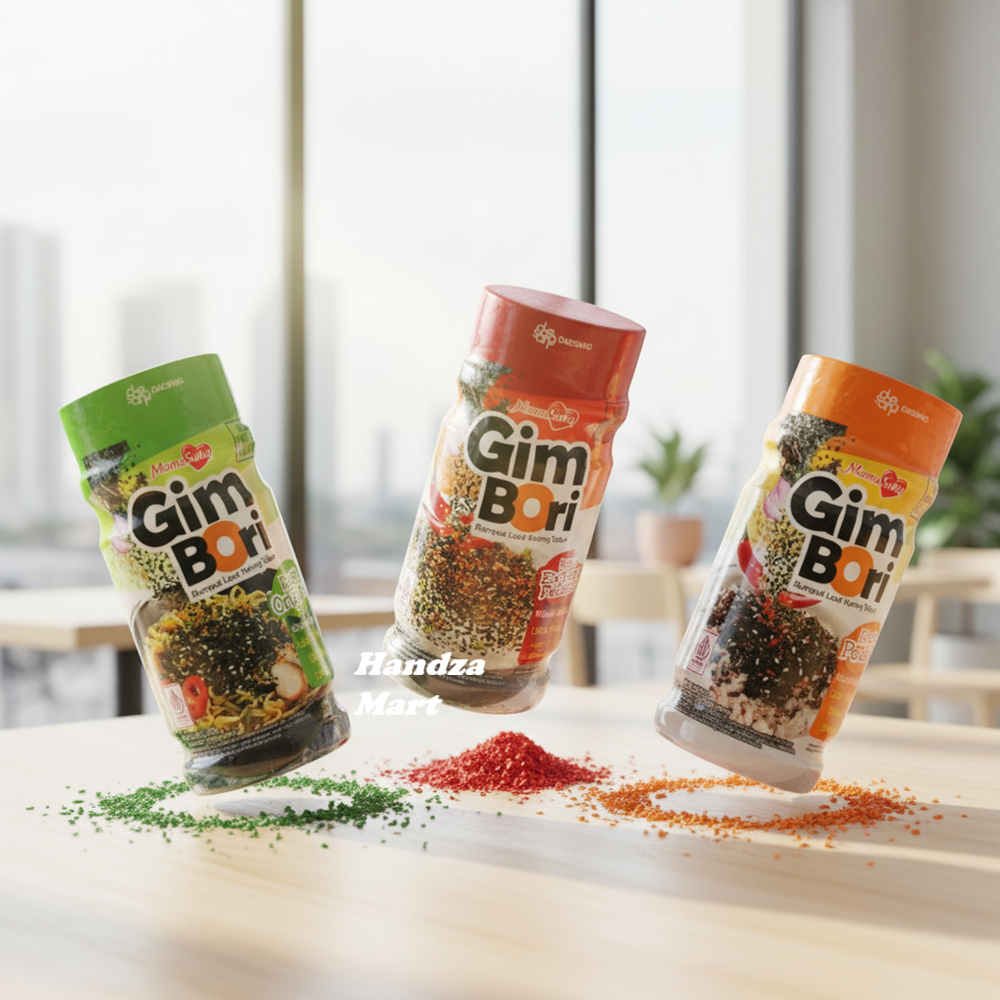 Mama  Suka Gim Bori Rumput Laut Kering Tabur