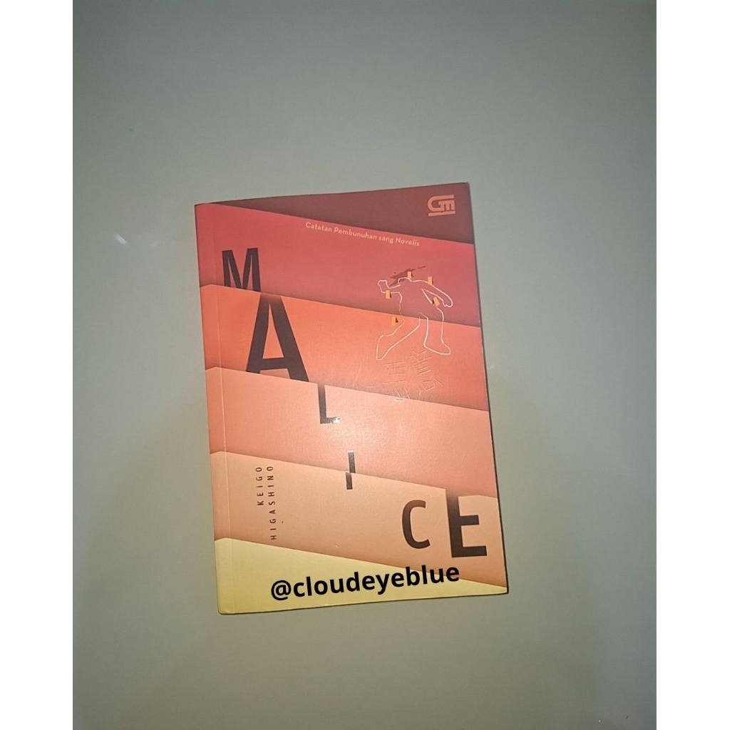 Preloved Novel Malice Karya Keigo