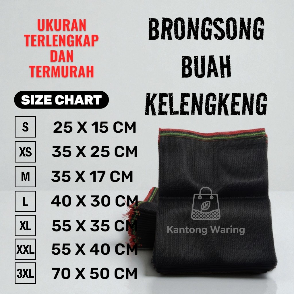 jaring buah kelengkeng - jaring buah mangga - jaring buah anggur - jaring brongsong buah
