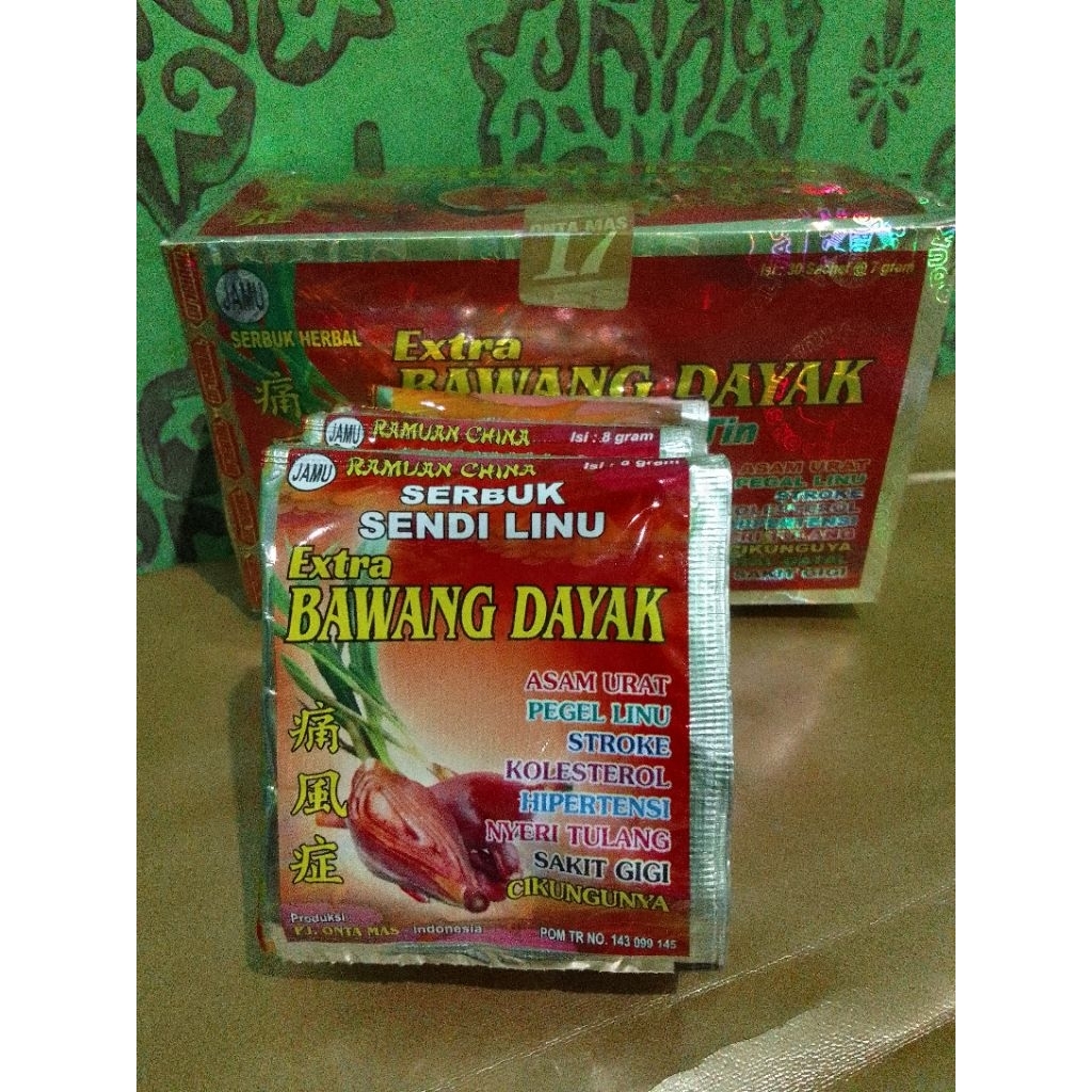 jamu Bawang Dayak merah