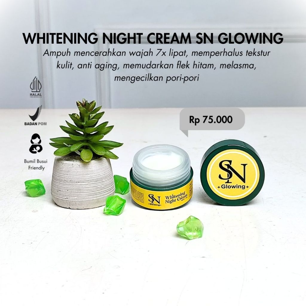 Night Cream Sn Glowing