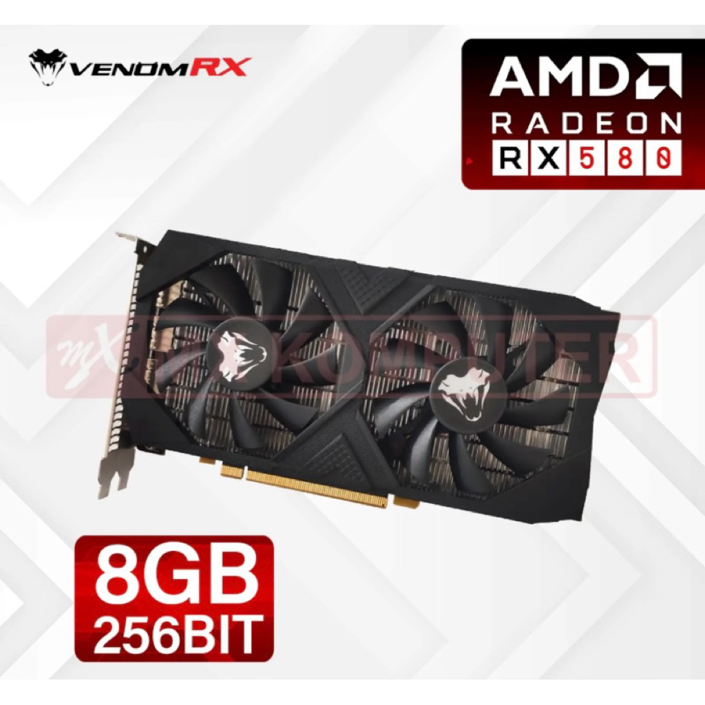 VGA VenomRX RX580 8GB DDR5 256Bit RX 580 Venom RX