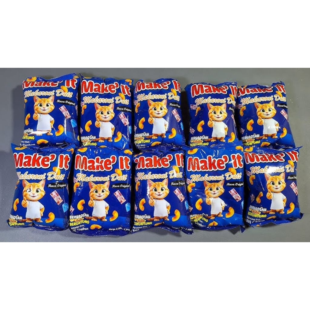 Chiki VIRAL berhadiah uang (jika beryntung) MAKE'IT - 10pcs