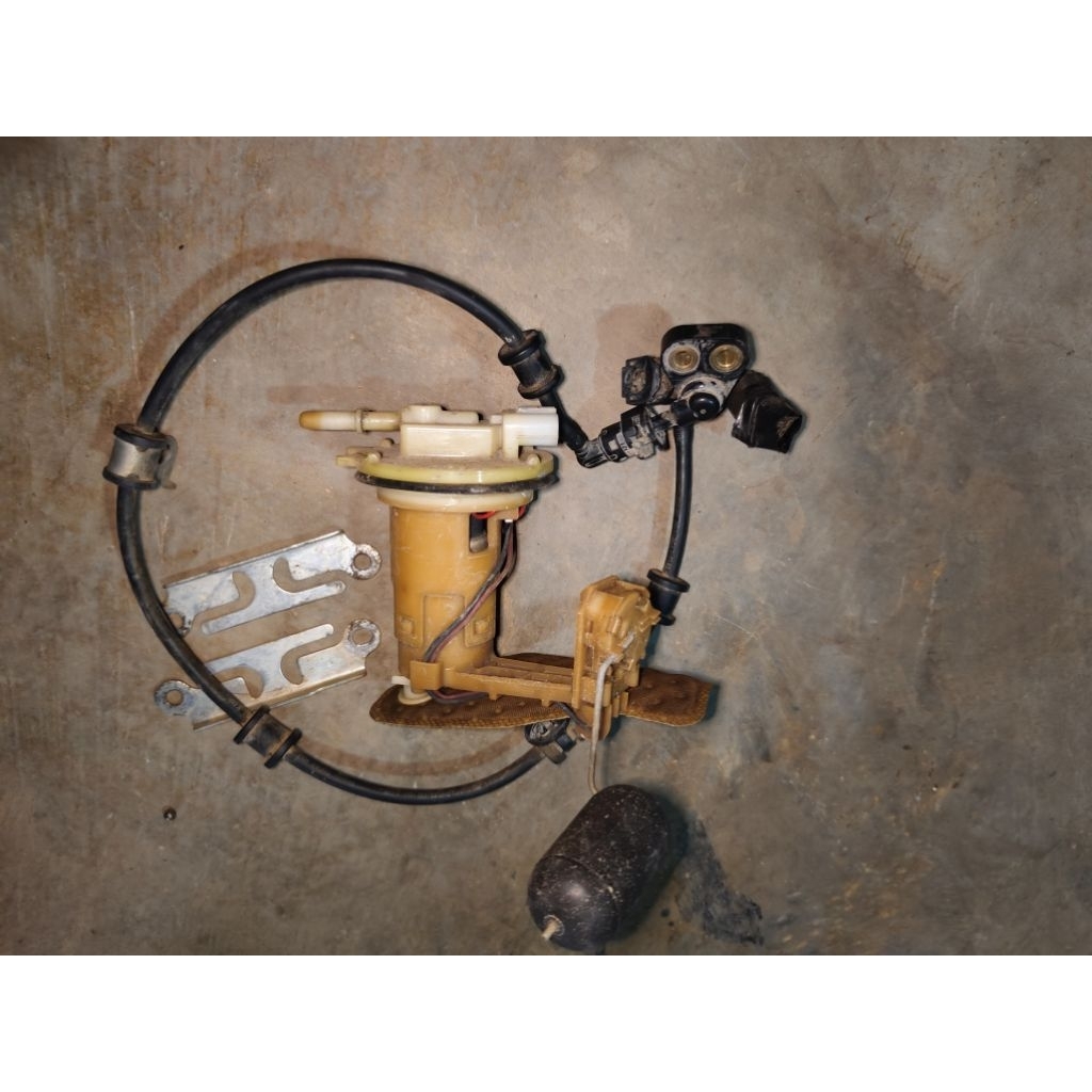 rangka beat karbu kvy original copotan bahan