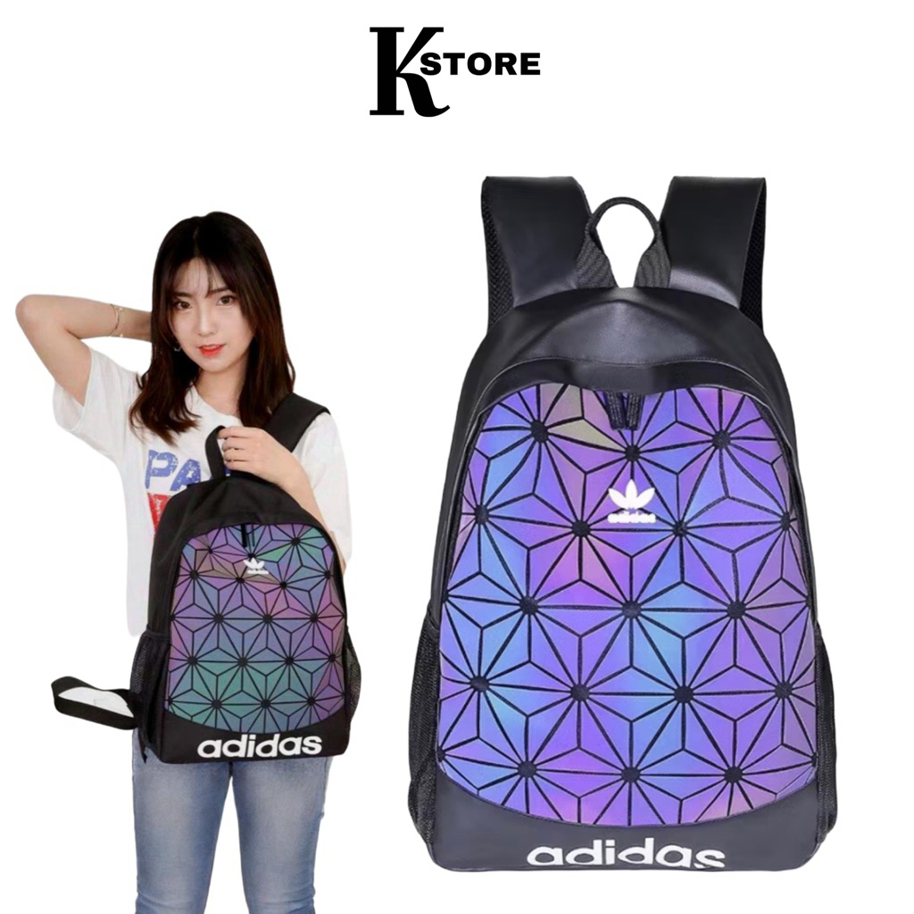 ADIDAS BACKPACK ISSEY MIYAKE REFLECTIVE - Tas Ransel Pria Wanita Stylish
