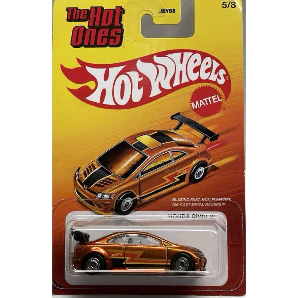 HotWheels The Hot Ones Honda Civic SI Silver Series